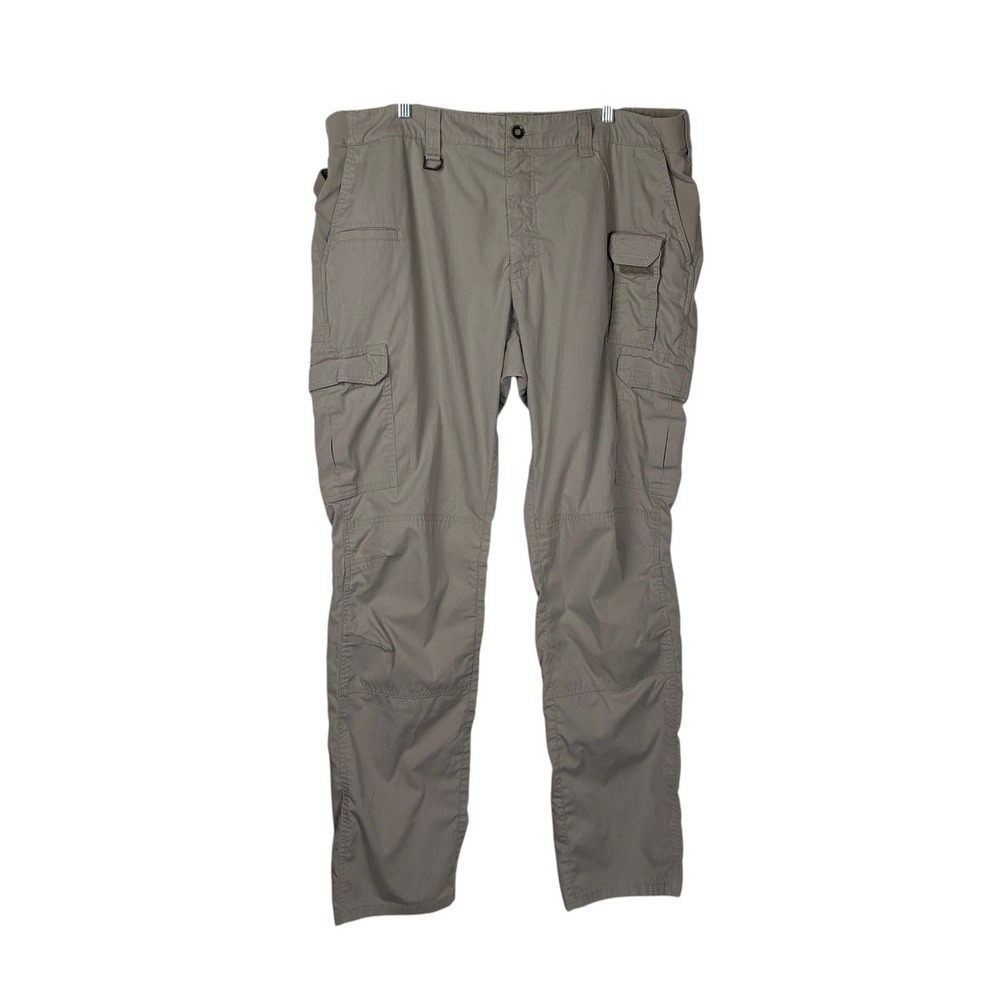 5.11 Tactical Mens Rip‎ Stop Cargo Utility Pant Size 42x36 Beige TLBLIN-4389-1